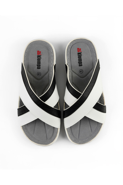 Tigerline Чоловічі капці - Білі - Зручна конструкція, стильний дизайн, м'яка підошва, підходять для щоденного використання