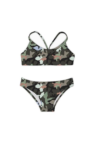 SLIPSTOP Ranger Junior Bikini Khaki Παιδικό μπικίνι