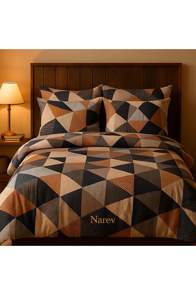 Narev Duvet Cover Set - Luxurious Look, Premium Quality, Decorative Elegance