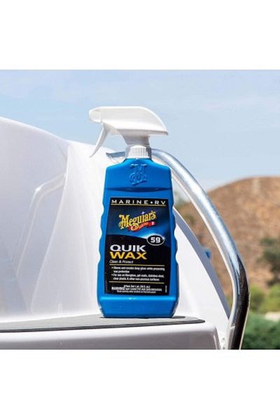 Meguiars Meguiar's Marine Quik Wax, 473ml