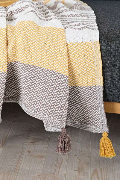 Akaystore Noreya Oturma Yerini Kapatan 115x200 Koltuk Örtüsü Pamuklu | Modern ve Şık | Basic | Zarif Tasarım