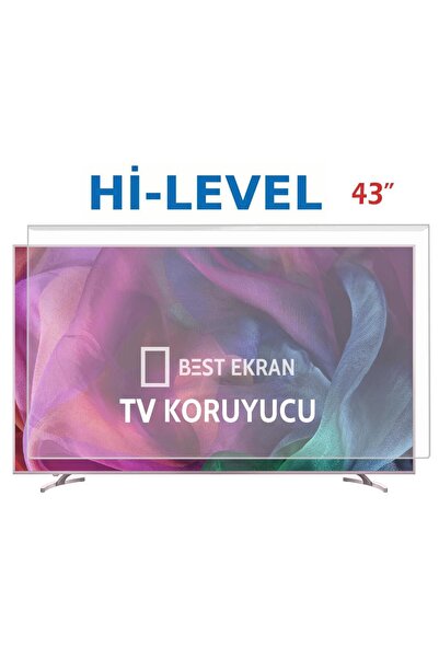 Hi-Level Hi level 43" inç 109 Ekran Tv Koruyucu Paneli