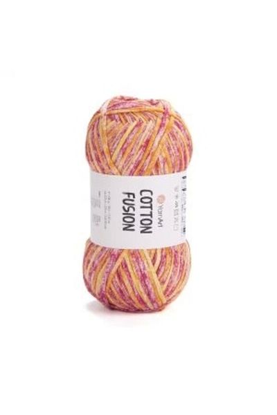 Yarnart Cotton Fusion - Hand Knitted String Ebruli-3646