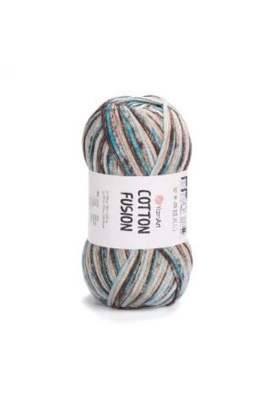 Yarnart Cotton Fusion - Hand Knitted String Ebruli-3650