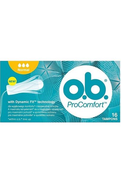 o.b. O.B. Ultimate Comfort Tampon Normal 16L