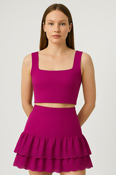 STİLZERAFET KRATKO četvrtasti izrez Skraćeni kroj