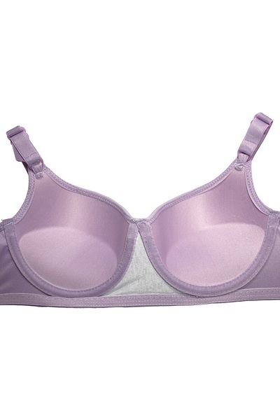 CHC Chocho Women's Underwire Padded Lilac Bra