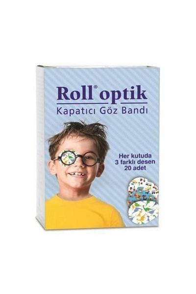 Roll رقعة العين البصرية للرجال 20 قطعة