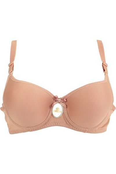 CHC Chocho Women's Underwire, Unpadded, Dusty Rose Bra