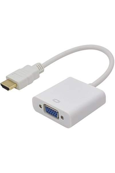 Ancheyn Hdmı To Vga Çevirici Dönüştürücü Adaptör Monitör Laptop Projeksiyon Ç...