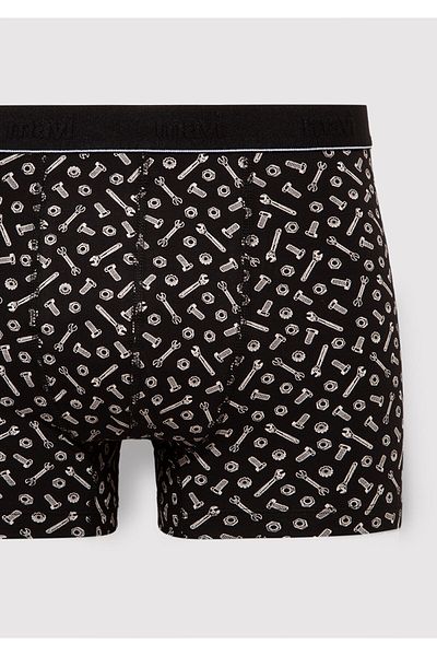 Mavi Printed Black Boxer 0910444-85857