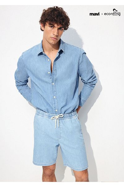Mavi Dayton Casual Ice Jean Σορτς 0410093-86945