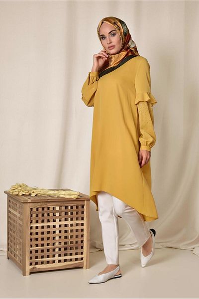 Alvina Stone Detail Tunic with Arms 4858