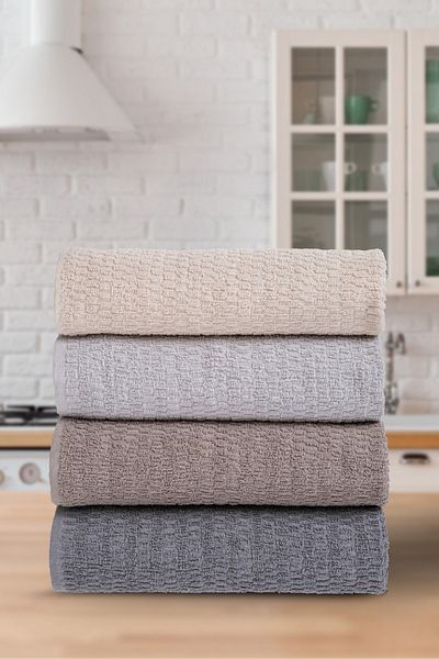 AKN Soft Touch 4-Piece Hand Towel Set 40X60 cm