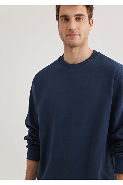 Mavi Велосипедна комір синій Basic Sweatshirt 0s10276-82183