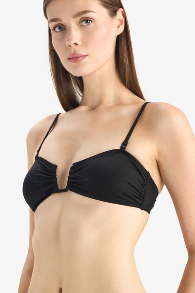 DeFacto Regular Fit Bikini Top-Fall in Love B7332Ax25Sm