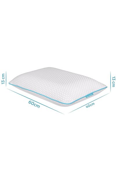 Viscofoam Ορθοπεδικό Μαξιλάρι με Στήριγμα Λαιμού Chubby Visco Pillow - 59x39x13cm
