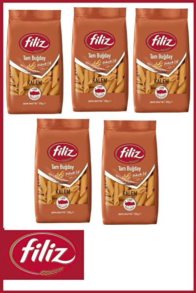 FİLİZ Tam Buğday Kalem Makarna 350 gr x 5 Adet
