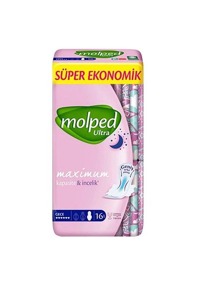 Molped Ultra Super Economical 9-Piece Mixed Pack (3 X Night 16-Pack + 3 X Normal 24-Pack + 3 X Long 20-Pack)