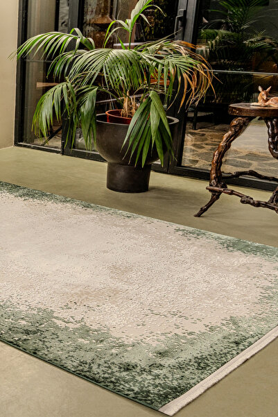 KREASYON HALI Perre PR009 Çok Renkli Uzun Ömürlü Yumuşak Dokulu Salon Mutfak ...