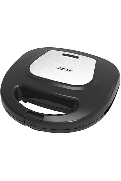 rebune Electric Waffle Maker – Non-Stick Plates, Easy Operation