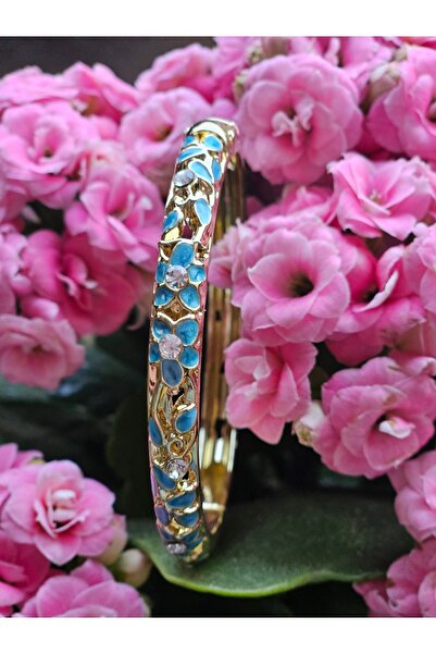 Parıltı Mineli Taşlı Kelepçe Bilezik