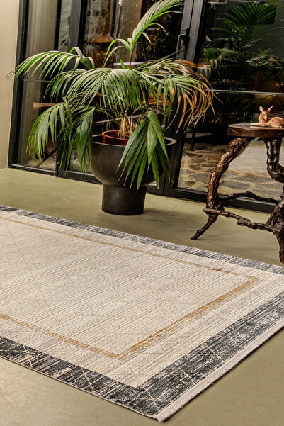 KREASYON HALI Perre PR017 Çok Renkli Uzun Ömürlü Yumuşak Dokulu Salon Mutfak ...