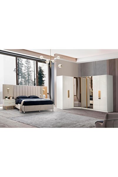 Avm 24 Dicle Köşe Yatak Odası Takımı %100 Mdf | Ücretsiz Teslimat Ve Kurulum