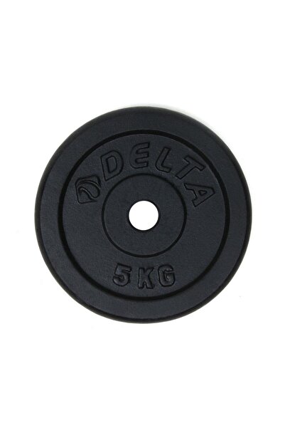 Delta 25,4 Mm Çapında Barlarla Kullanıma Uygun 5 Kg X 2 Adet Toplam 10 Kg Siy...