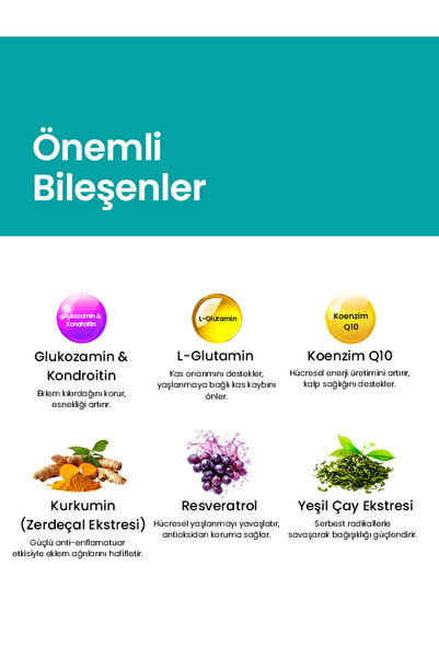 Genel Markalar Livepet Köpekler Için Eklem Sağlığı Ve Longevity Tableti – 60 Tablet