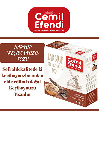 Cemilefendi Keçiboynuzu Tozu 200 gr