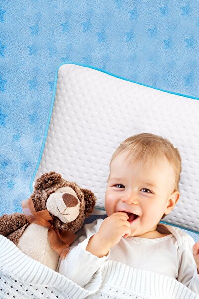 Viscofoam Ortopedik Bebek Yastığı Visco Bebek Yastığı 45 X 30 X 8 Cm