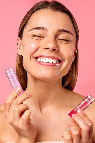CIRE ASEPTINE Lip Care Peach Colored Lip Moisturizer 4.5 g X 2 Pieces