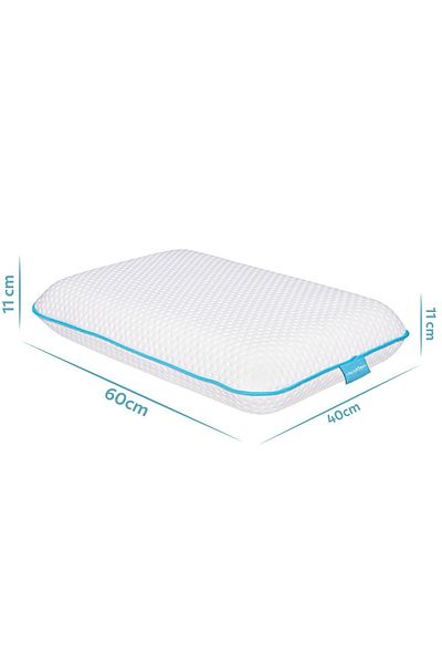 Viscofoam Luxury Air Channel Orthopedic Pillow Visco Pillow 60X40X11Cm