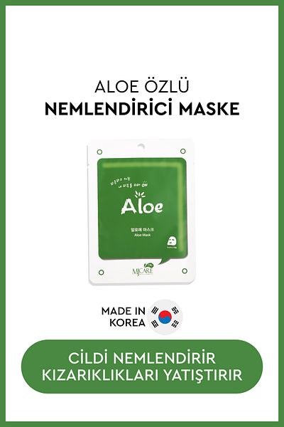 Mjcare Aloe Vera Extract Face Mask8809220800160
