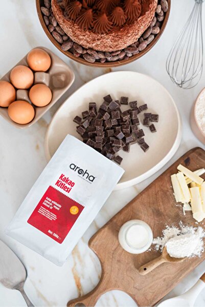 AROHA Kakao Kitlesi %100 Kakao 2'li Paket (500 G X 2 Adet)