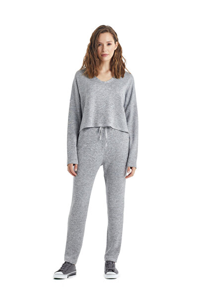 Blackspade Kadın Eşofman Altı 60327 - Antrasit Melanj