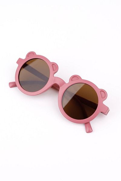 Della Pianto Sweet Children's Sunglasses with Teddy Bear Lilac
