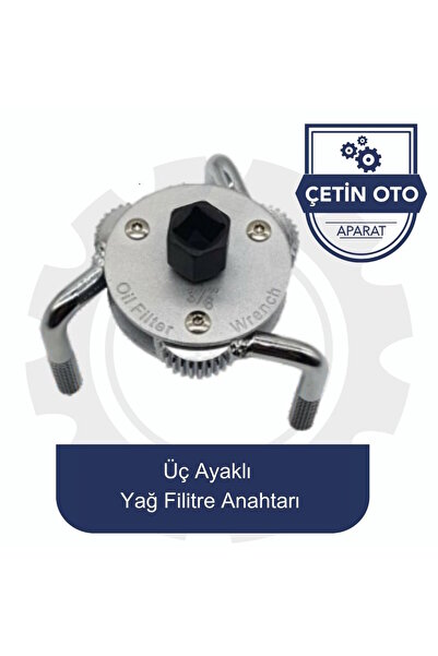 ÇETİNBANKO 3 Ayaklı Yağ Filitre Sökme Aparatı
