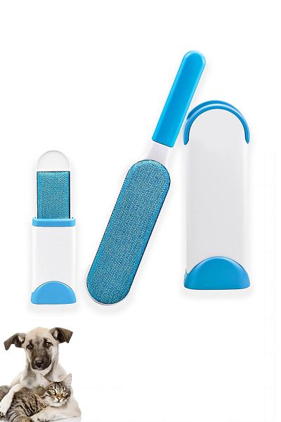 Beatitude Hair Collector Set with Pet Chamber Cat Dog Rabbit Bird Feather Brush Set Lint Cleaner