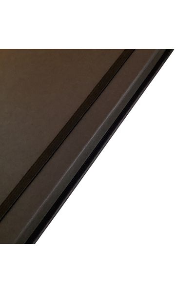 blume 19*25 Cm Striped Black Deal Notebook - 192 Pages Acar Notes