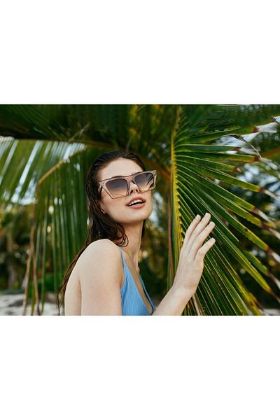 Kinary Cat Eye Women's Sunglasses Mink 1009