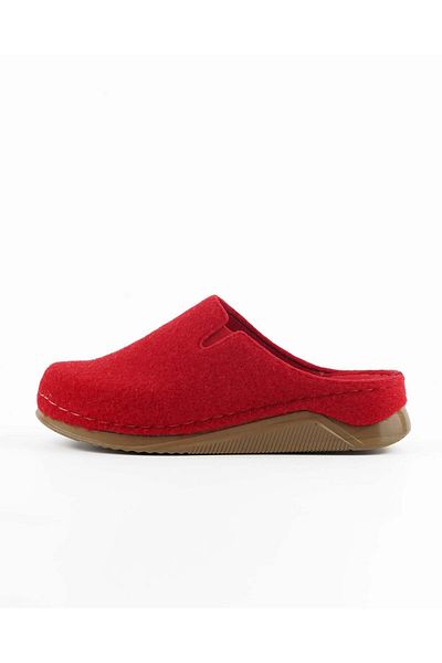 DR KLOMPA Women's Felted Slippers Ms300 Winter Closed Front Felt Model Sabo Casual House Slippers