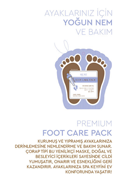 Mjcare Çorap Tipi Ayak Bakım Maskesi