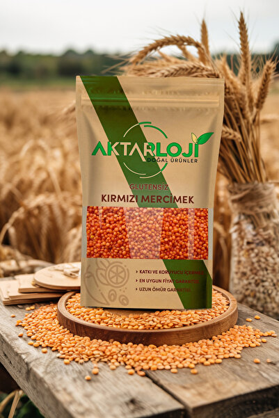 aktarloji 1 Kg Glutensiz Kırmızı Mercimek