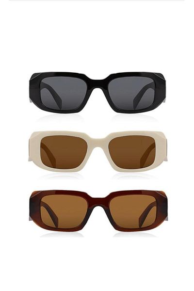 Kinary Uv400 Protective Unisex Sunglasses Set of 3 1038
