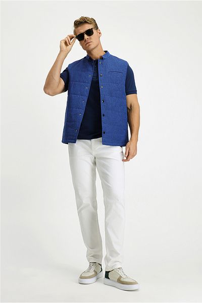 Kiğılı Quilted Sports Linen Vest