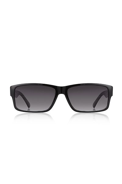 Kinary Unisex Sunglasses Black Shiny 2033