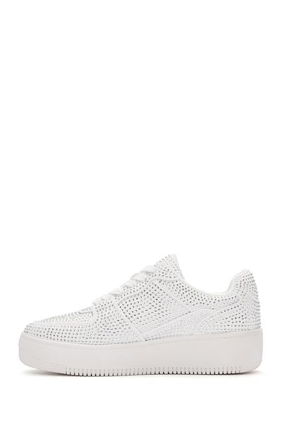 Derimod White Stone Thick Sole Women's Sneakers - 24sfd432314