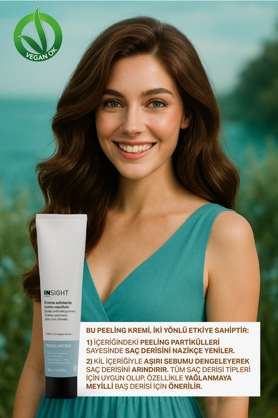 Insight Yağlı Saç Derisi İçin Peeling Krem 180 Ml.